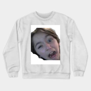 the thumbnail face Crewneck Sweatshirt